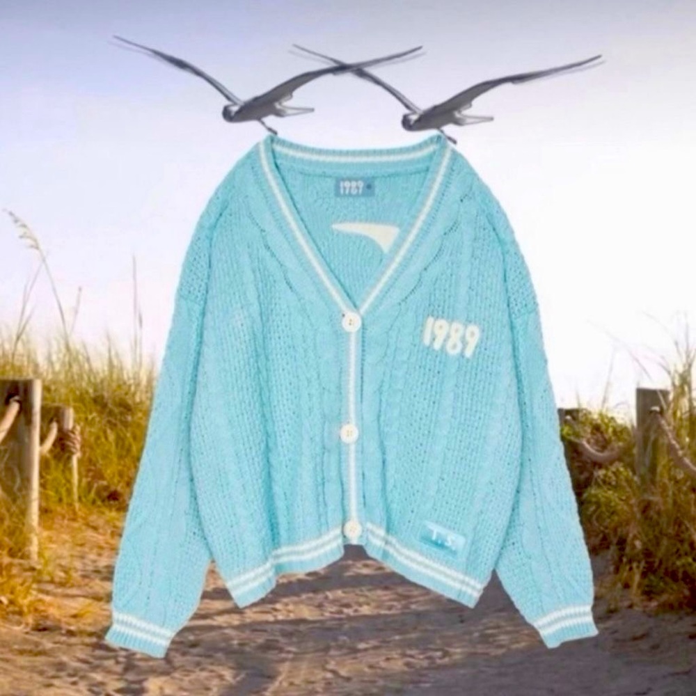 Taylor Swift 1989 Cardigan New in package. Great for the Super Bowl Game!